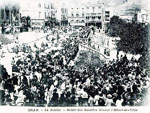 Oran - Place d'Armes - 14 juillet 1901